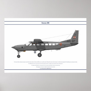 Cessna 208 Libanon Poster