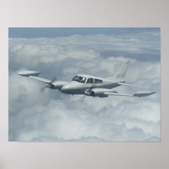 Cessna 310 poster (Vorne)