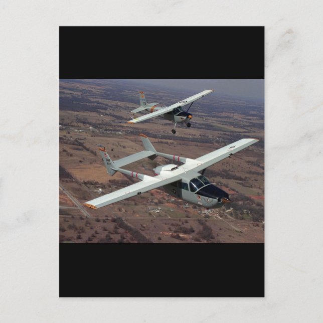 Cessna 337, 1967 und_Classic Aviation Postkarte (Vorderseite)