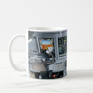 Cessna Citation Sovereign Jet Cockpit Coffee Mug