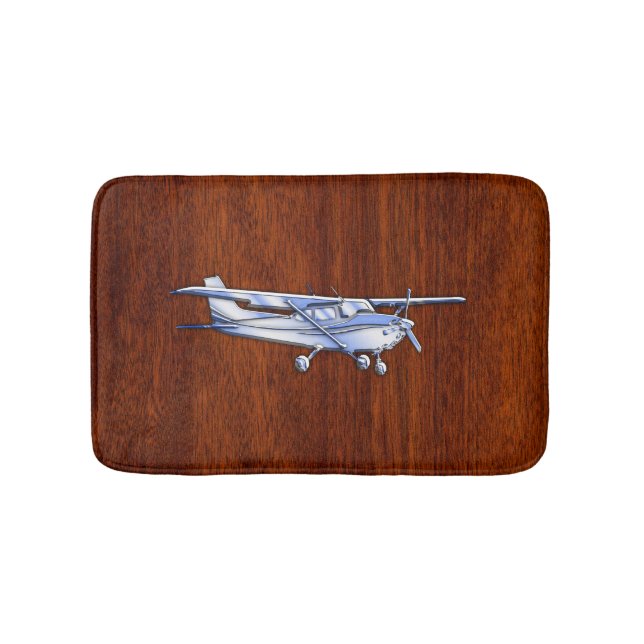 Cessna Flying Mahogany Badematte (Vorderseite)