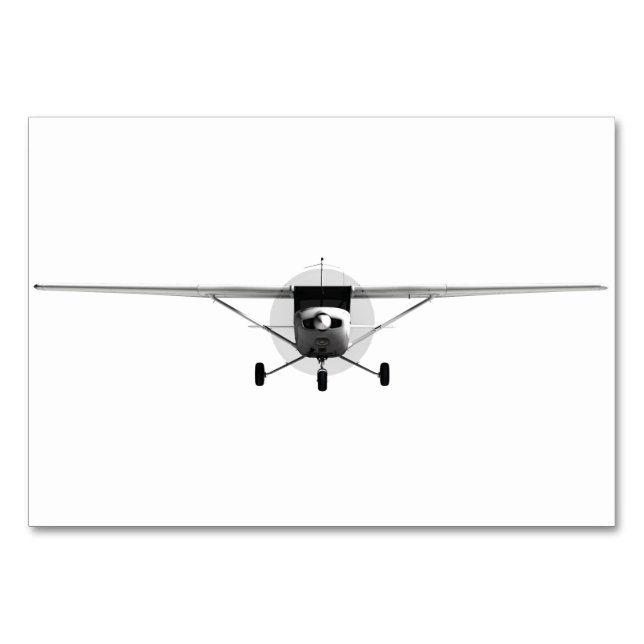 Cessna Tischnummer (Vorderseite)