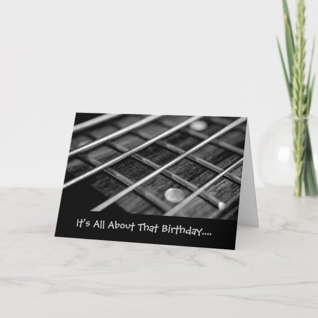 C'est à propos de cet anniversaire... carte basse (Devant)