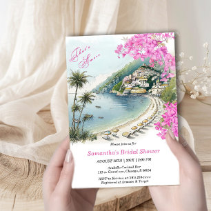 C'est Amore Amalfi Invitation à la douche nuptiale