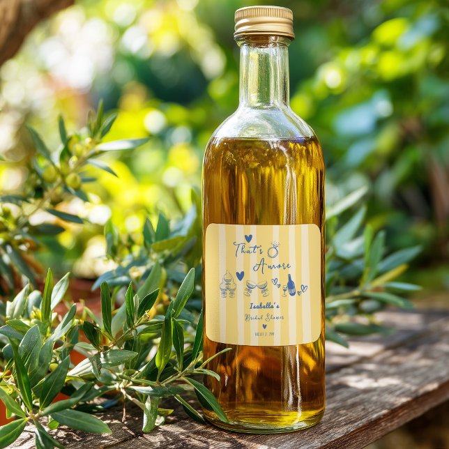 C'est Amore Étiquette de Remerciement pour Mariage (Créateur téléchargé)