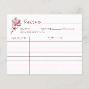 C'est Amore Fête des mariées Recette Cartes