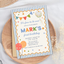 C'est amusant d'être une invitation d'anniversaire