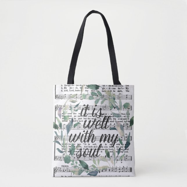 C'est bien avec mon Sac fourre-tout de l'hymne flo (Devant)
