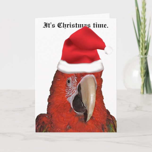 C'est carte de voeux de temps de Noël (Devant)
