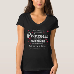 C'est Compliqué d'être Une Princesse Et D'être Enc T-Shirt