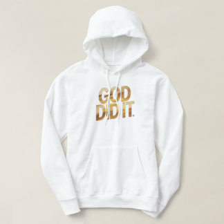 C'est Dieu qui l'a fait – Sweat à capuche chrétien