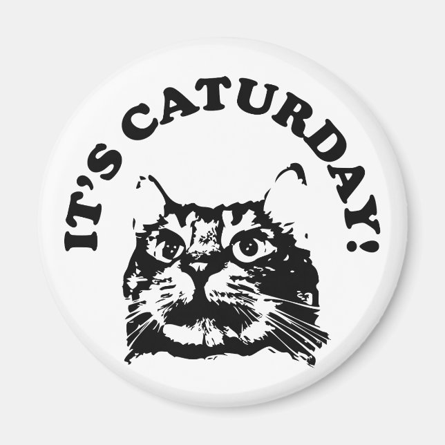 C'est du Magnet Caturday (Devant)