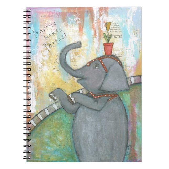 C'est en forgeant qu'on devient forgeron carnet (Devant)