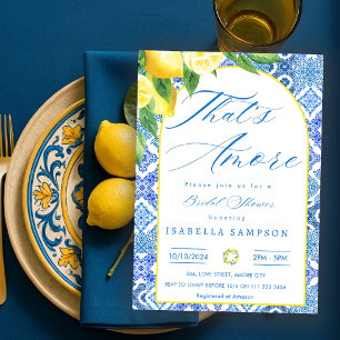 C'est encore une invitation à la douche nuptiale i