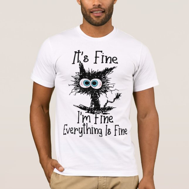 C'est fin Unisex Custom Graphics Canvas T-Shirt (Devant)