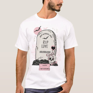 C'est fini l'amour — T-shirt drôle anti-Saint-Vale