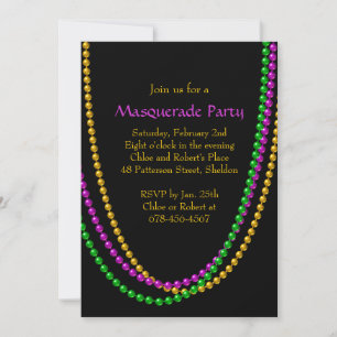 C'est invitation de mardi gras