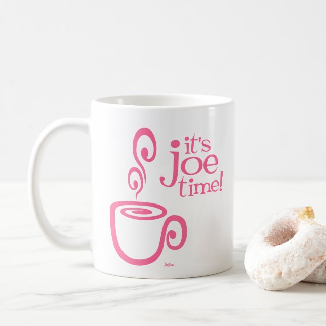 C'est Joe Time ! Mug (Avec donut)