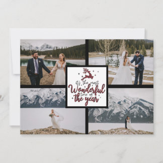 C'est la carte de Noël la plus merveilleuse de l'a