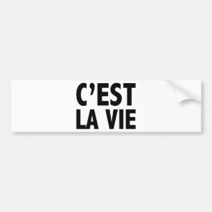 C'est La konkurrieren Autoaufkleber