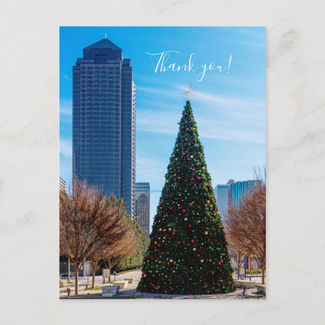 C'est la saison à Dallas Carte de remerciement (Devant)