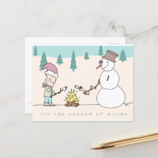 'C'est la saison de donner la carte de vacances