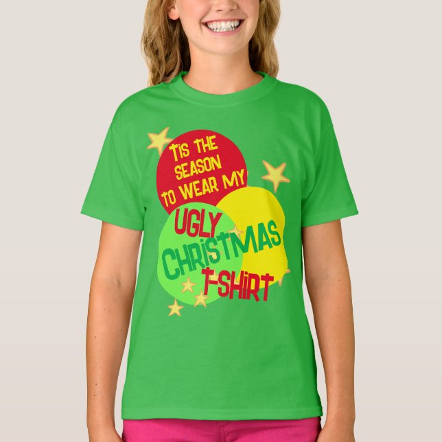 C'est la saison horrible Noël T-shirt enfant (Devant)