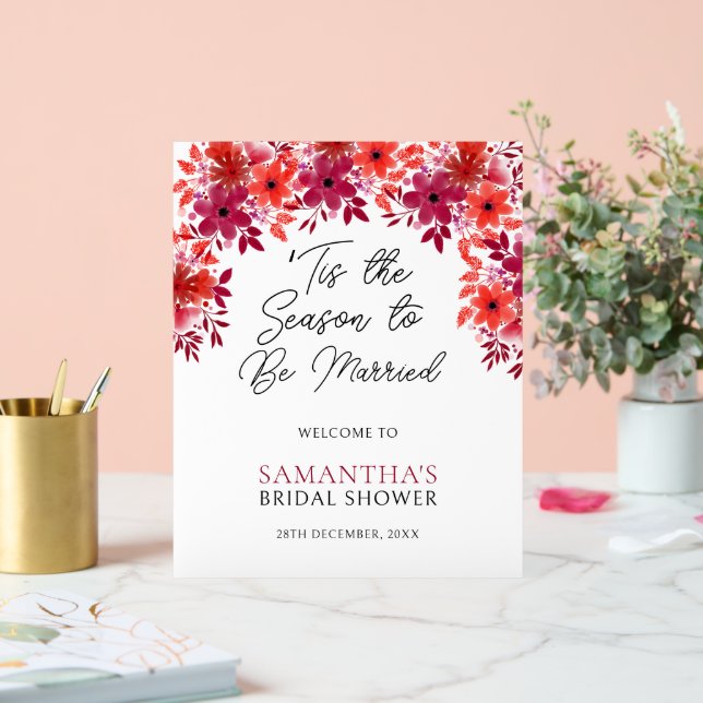 C'est la saison pour se marier Fleurs de douche de (Mariage)