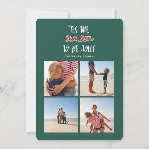 c'est la saison quatre photo vacances carte de noë