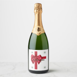 C'Est La Saison Red Sparkling Wine Étiquette