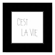 C'est La Vie - Das ist Leben - Französisch