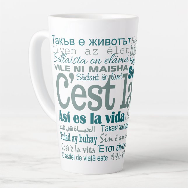 C'est La Vie Milchtasse (Linke Ecke)