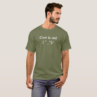 C'est la vie T - Shirt - Bilder und Text hinzufüge