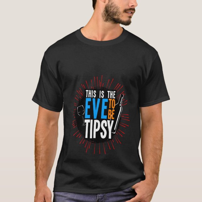 C'Est Le Réveillon D'Être Tipsy Pullover (Devant)