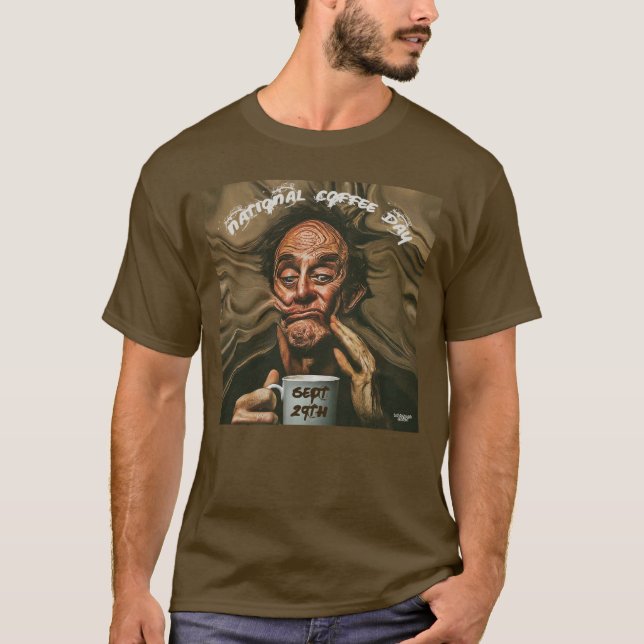 C'est le T-shirt de la fête nationale du café (Devant)