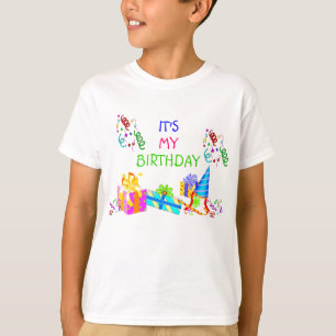 C'est le T-shirt de mon enfant d'anniversaire