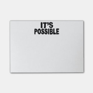 C'est les notes de post-it possibles