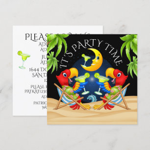 C'EST L'HEURE DE FAIRE LA FÊTE Invitation