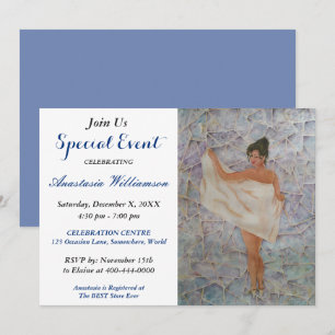 C'EST L'HEURE DE LA DOUCHE INVITATION À LA SOIRÉE