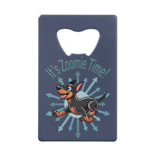 C'est l'heure des Zoomies Doberman Pinscher