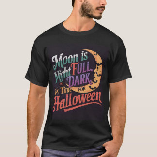 c'est l'heure d'Halloween. T-shirt Halloween