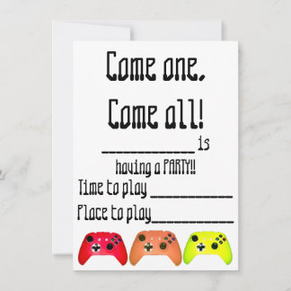 C'est l'heure du jeu, invitation à la fête