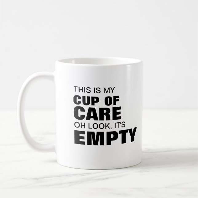 C'est ma tasse de soins, oh regardez c'est une tas (Gauche)