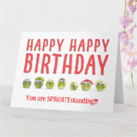 C'est marrant que vous soyez SPROUTstanding carte