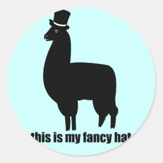 C'est mes autocollants de fantaisie de lama de
