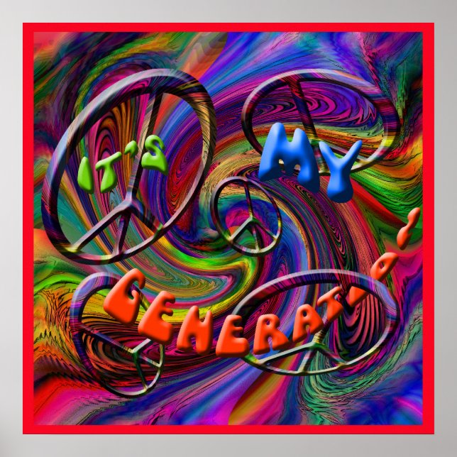 C'est mon affiche de génération (Devant)