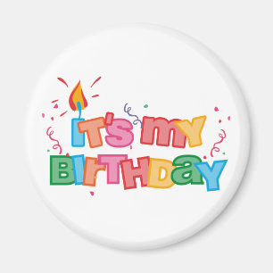 C'est mon aimant de lettres d'anniversaire