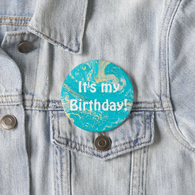 C'est mon anniversaire ! Badge (En situation)