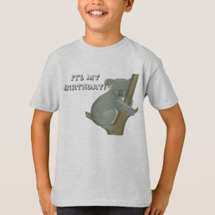 C'est mon anniversaire T-Shirt bébé koala