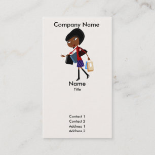 C'est mon Carte de visite de sac